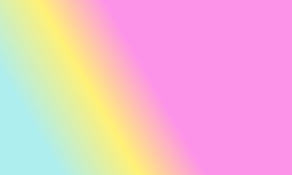 Design simple highlighter blue,yellow and pink gradient color illustration background photo