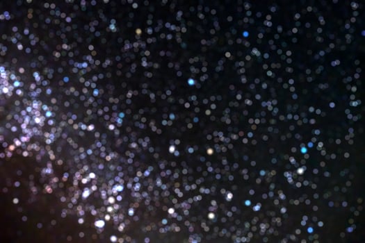 Blurred bokeh star sky circle photo
