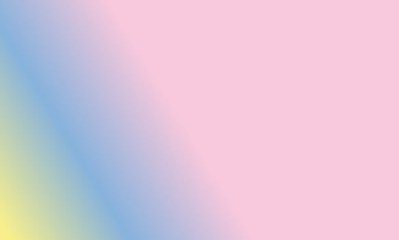Design simple pink pastel,yellow and blue gradient color illustration background photo