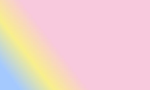 Design simple pink pastel,yellow and blue gradient color illustration background photo