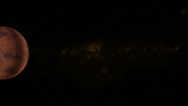 planet mars 4k. photo