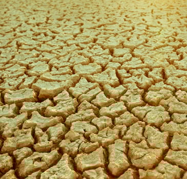 Broken soil in Pampas environment , Patagonia, Argentina. photo