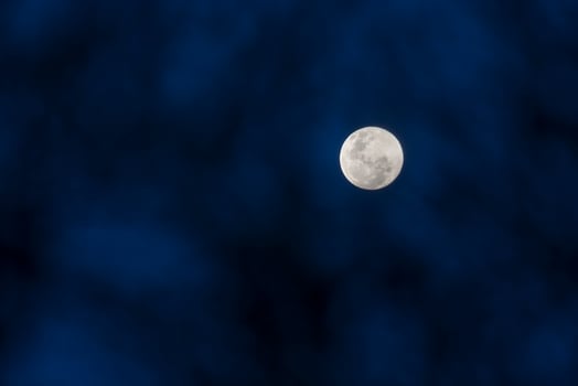 Moon in the night sky , Background photo