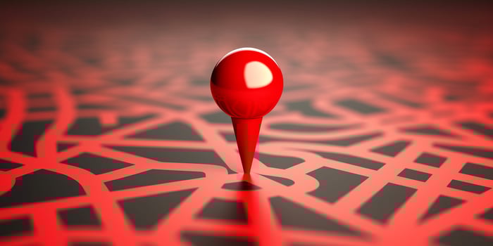 Pin GPS location symbol icon sign maps. Place Business location. route graphic road mark destination, photo