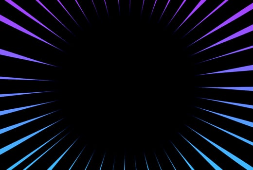 Exploding star burst texture japanese radius cartoon pattern abstract background photo