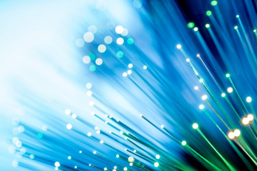 Glowing Fiber Channels photo