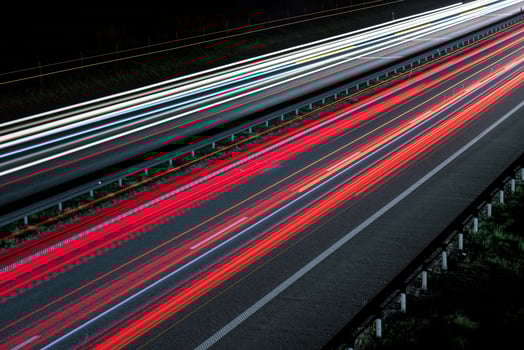 Highway Vehicle Lights photo