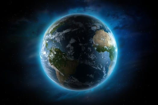 Planet Earth Illustration photo