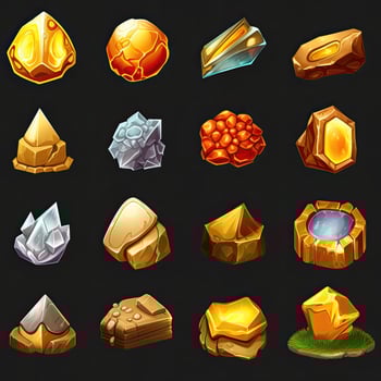 precious gold ore photo