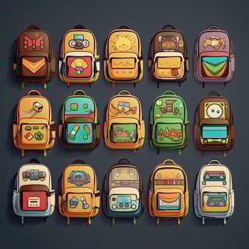bag school backpack photo