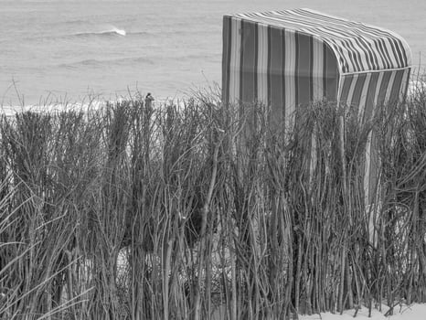 the island of Spiekeroog in germany photo