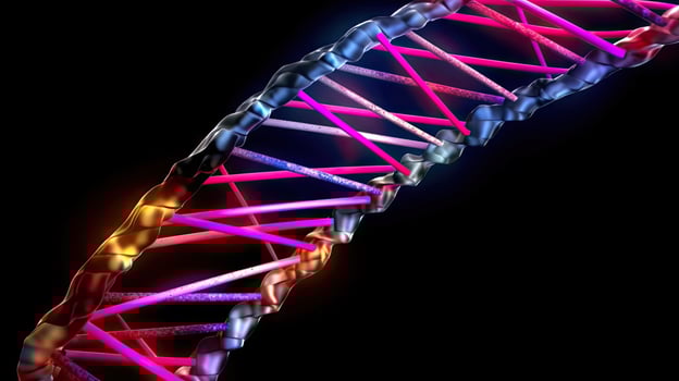 Human cell biology DNA molecular structure. . photo