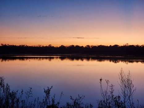 Cobar Reservoir, NSW, Australia photo