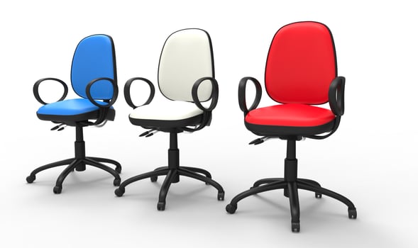 Multicolored Office Chairs 03 photo