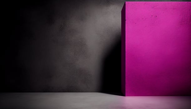 Blank space on textured magenta concrete background, photo