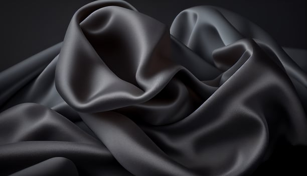 A closeup of elegant silk smooth fabric texture background, photo
