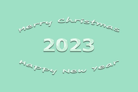New Year concept 2023 photo