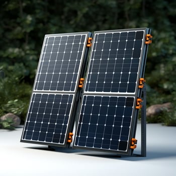 Solar Panel Background Photo