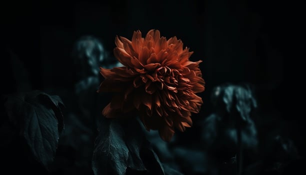 Vibrant chrysanthemum bouquet, a celebration of beauty in nature generated by AI photo