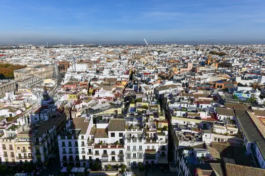 Seville City Skyline - Spain photo