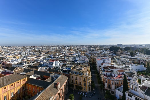 Seville City Skyline - Spain photo