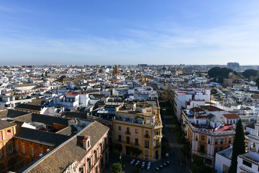Seville City Skyline - Spain photo