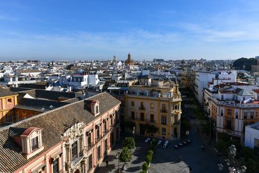 Seville City Skyline - Spain photo