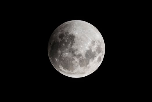 Blood moon, eclipse seen from, La Pampa,January 21, 2019   Argentina photo
