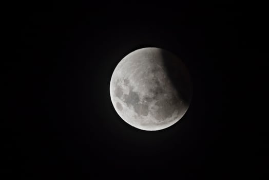 Blood moon, eclipse seen from, La Pampa,January 21, 2019   Argentina photo