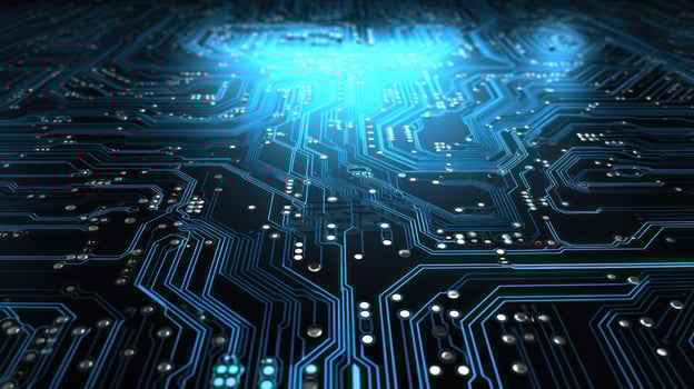Electronic circuit board background. Illustration photo