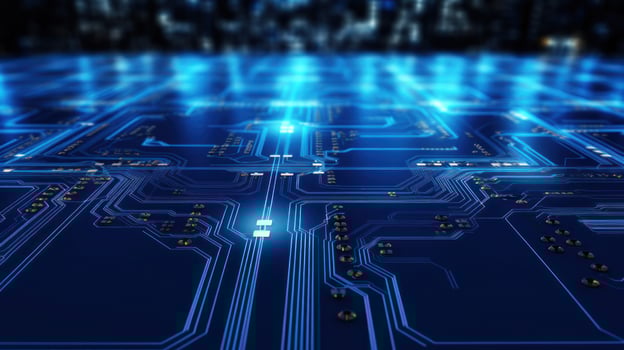 Electronic circuit board background. Illustration photo