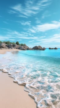 Ocean water beach background. photo
