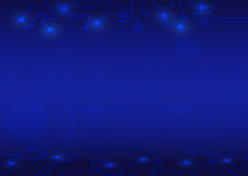 Blue abstract technology background photo