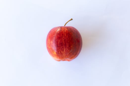 Fresh red apple isolated on white. With clipping path photo