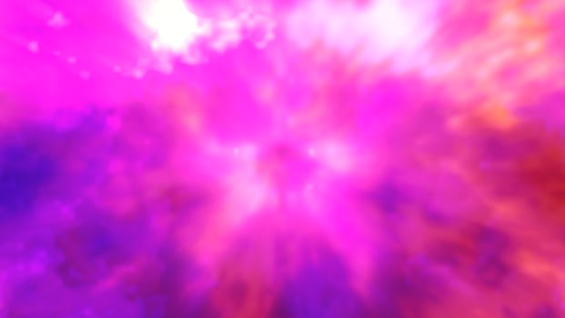 Abstract magenta pink blur cloud  with ray and dark purple cloud around background and light white near top photo