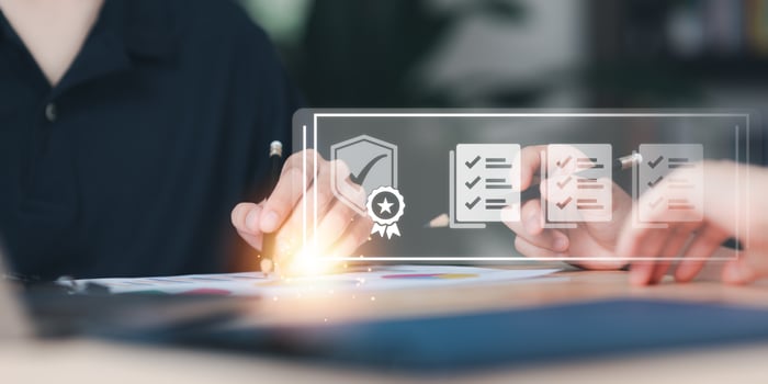 Inspection of quality and standards of organization ,Industry Certification, Guarantee, business insurance ,product Certification Management ,best quality assurance concept for product assurance photo