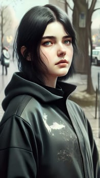 of beautiful girl photo
