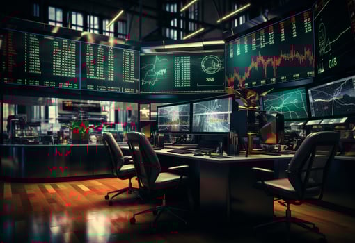 stock market realistic image, ultra hd, high design very detailed photo