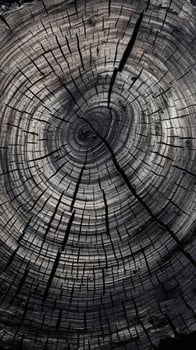 Detailed Texture of Tree Bark in Monochrome with an Organic Feel, Ideal for Environmental Campaigns photo