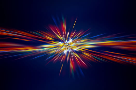 Abstract lights background photo