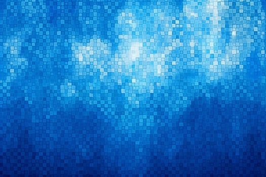 Blue Pixelated background design used for banners, posters, wallpaper, photo