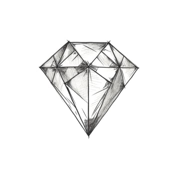 stone diamond aesthetic photo