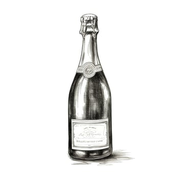 wine champagne bottle photo