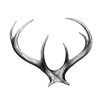 head deer horn photo