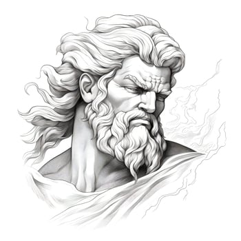 greek zeus god photo