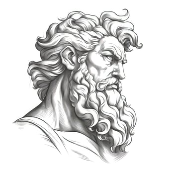 mythology zeus god photo