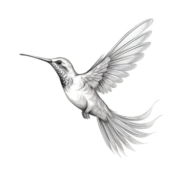 exotic beautiful hummingbird photo
