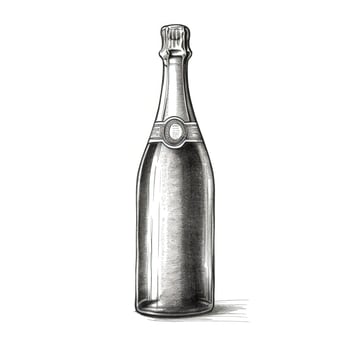 party champagne bottle photo