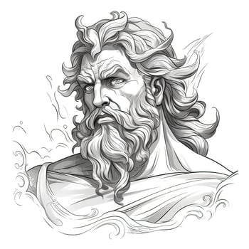 greek poseidon god photo