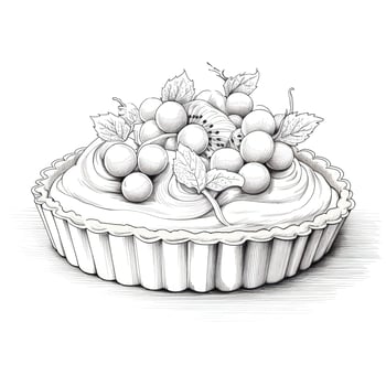 strawberry Fruit tart photo